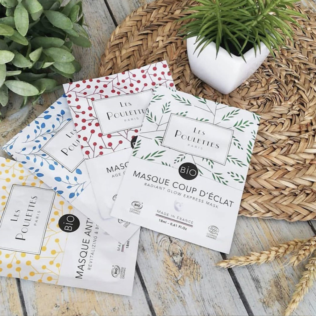 Pochettes de masques Les Poulettes Paris